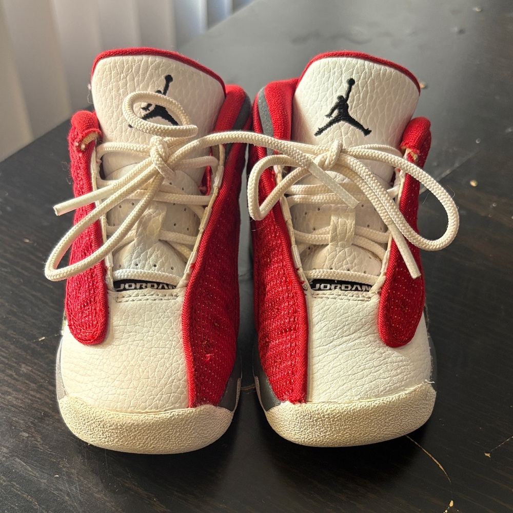 Jordan 13 TD’ Red and White